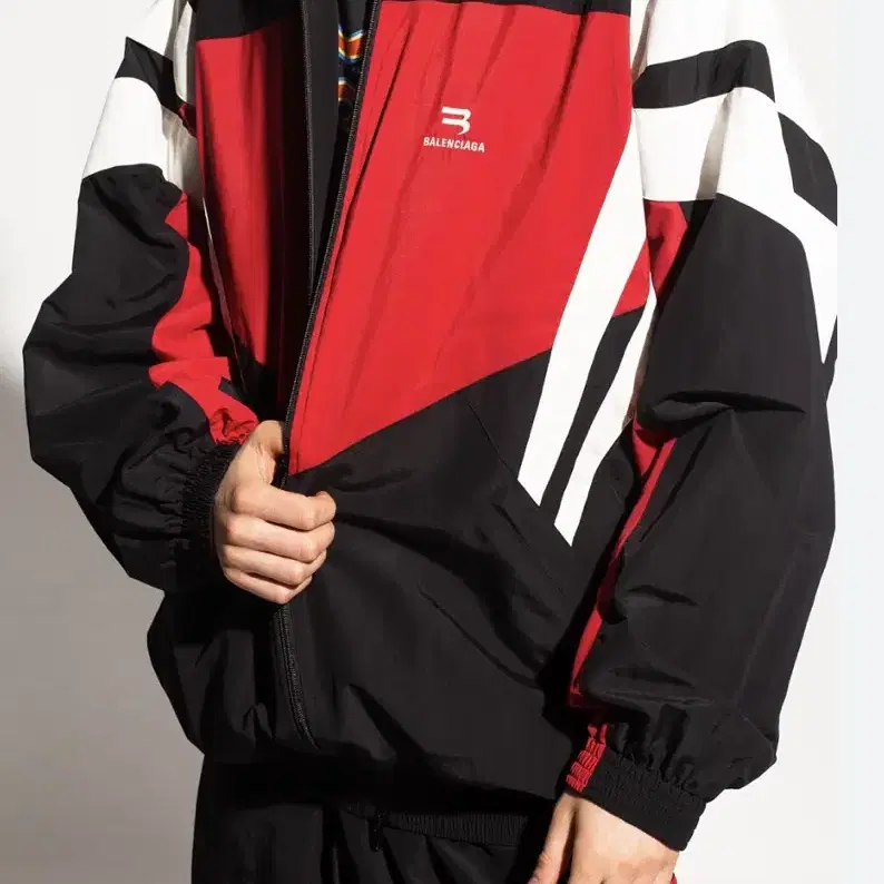 발렌시아가 Sporty B Track jacket