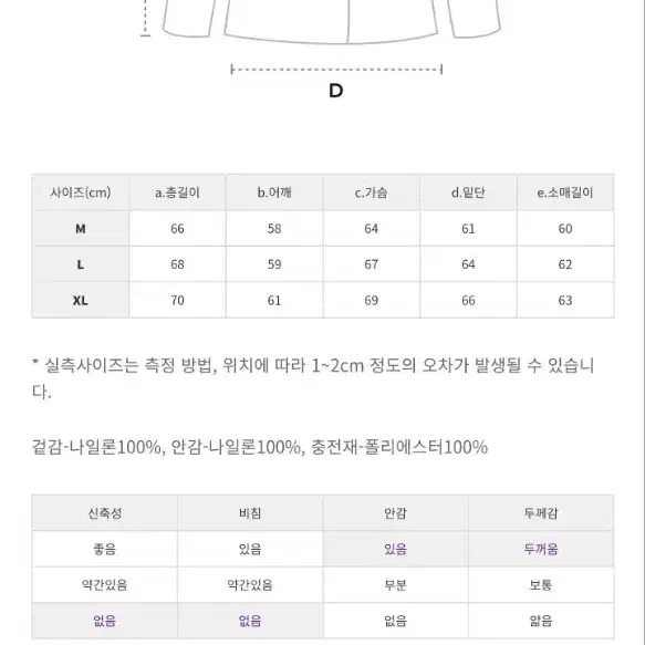 펜필드 리버시블 퀼티드 라이너 블랙 L