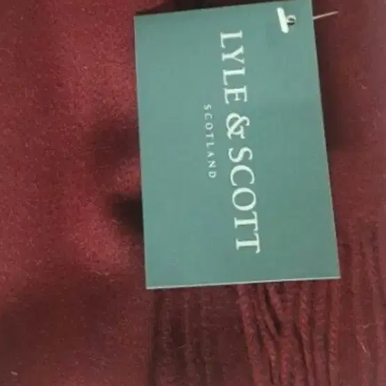 캐시미어 100%머플러 lyle & scott