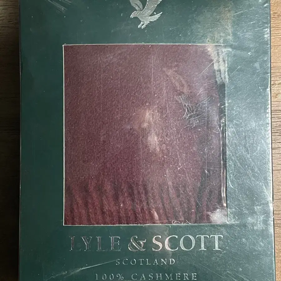 캐시미어 100%머플러 lyle & scott