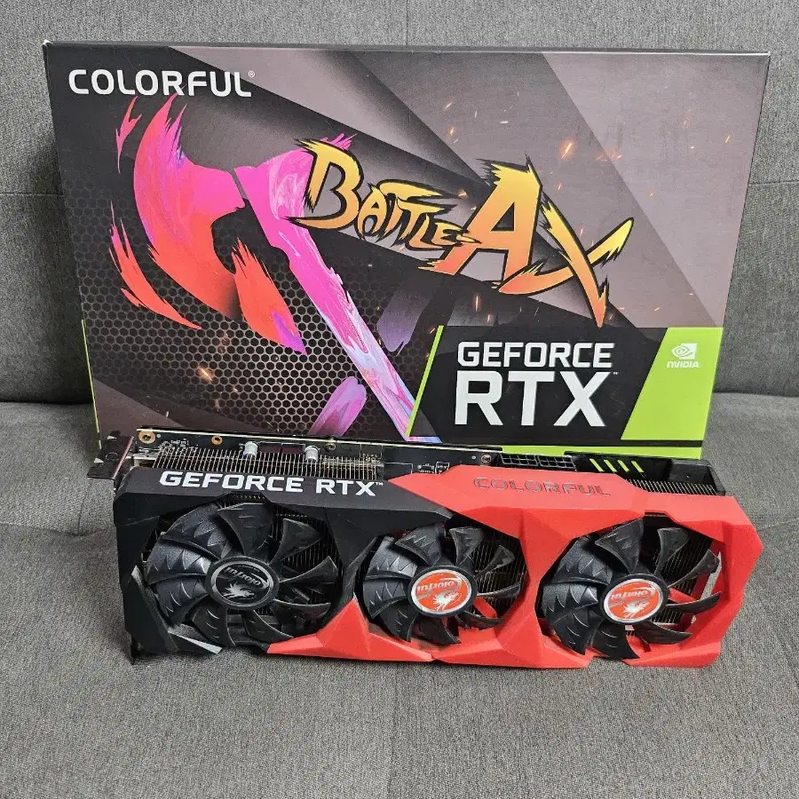 풀박스) 컬러풀 RTX3070 그래픽카드