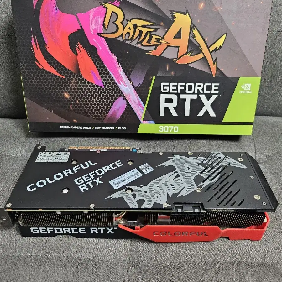 풀박스) 컬러풀 RTX3070 그래픽카드