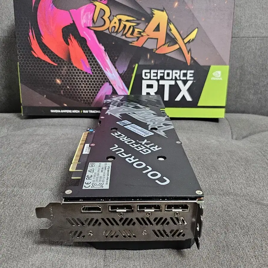 풀박스) 컬러풀 RTX3070 그래픽카드