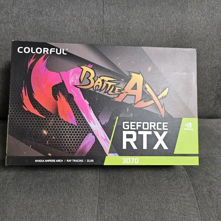 풀박스) 컬러풀 RTX3070 그래픽카드