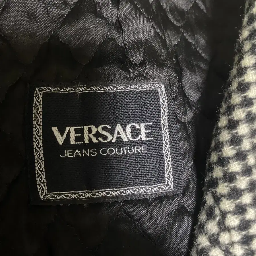 90년대 VERSACE  베르사체 빈티지 남성 울 코트