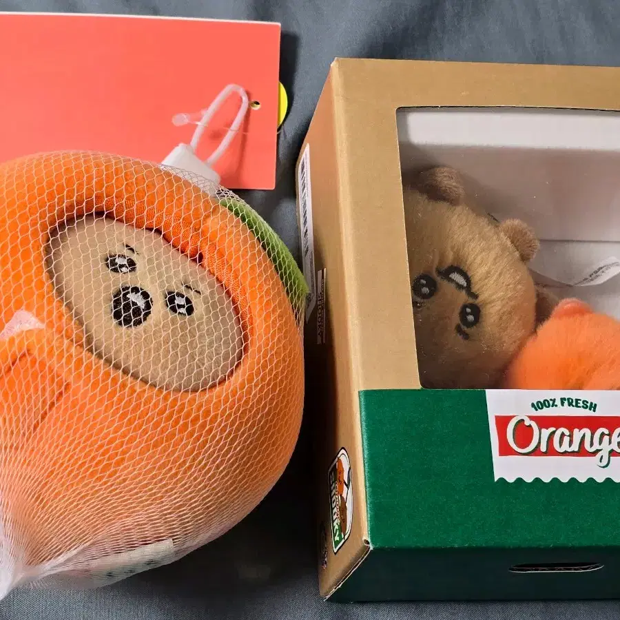 BT21 SHOOKY 슈키 귤 키링 +인형 세트 (새상품) bts 방탄