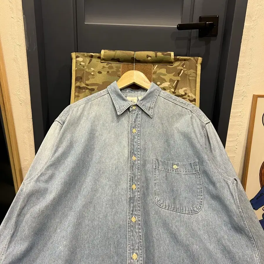 1990s DISNEY STORE DENIM SHIRT 디즈니 데님셔츠