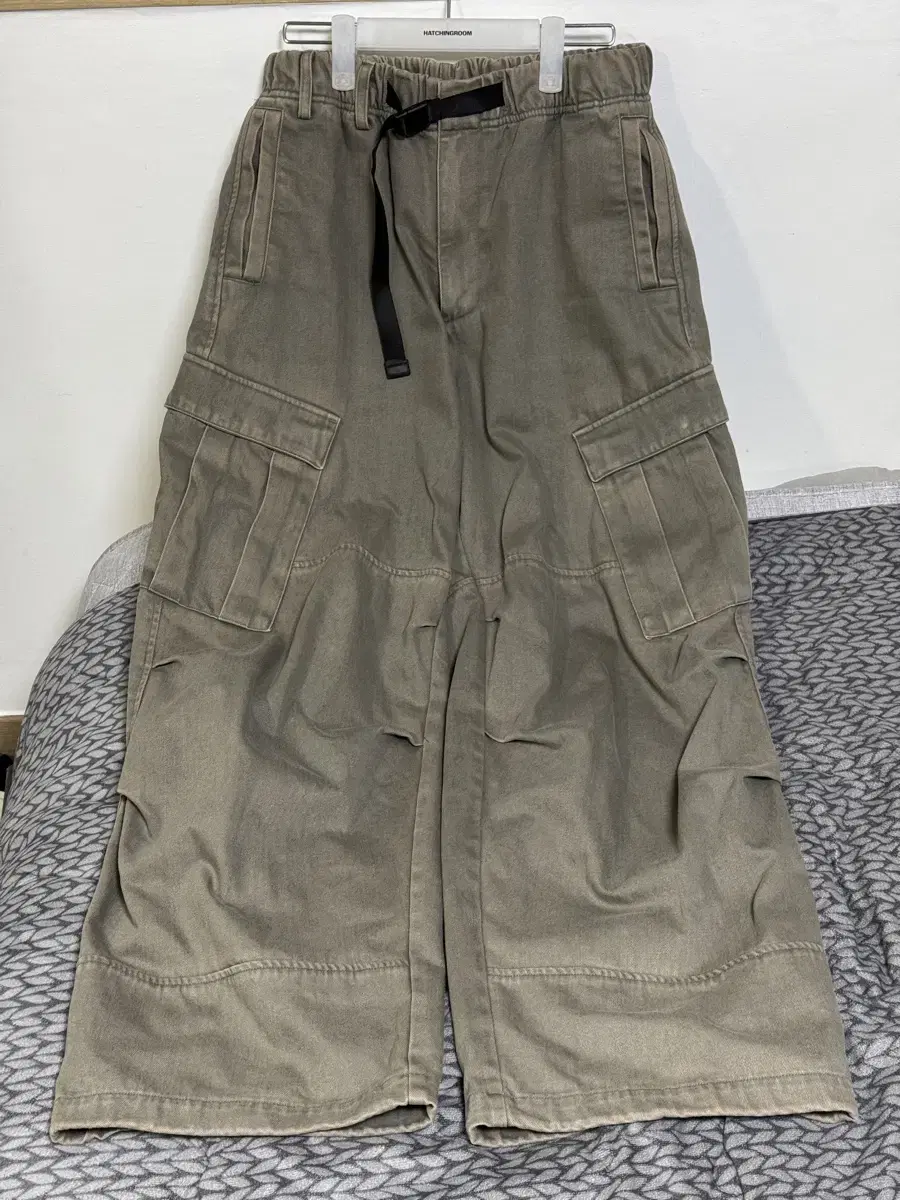 (Size 4) Hatching Room Milpants Washed Sage Green