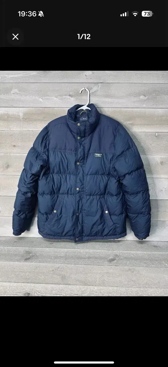 [L] LLBean 엘엘빈 퍼텍스 다운 파카 패딩 large