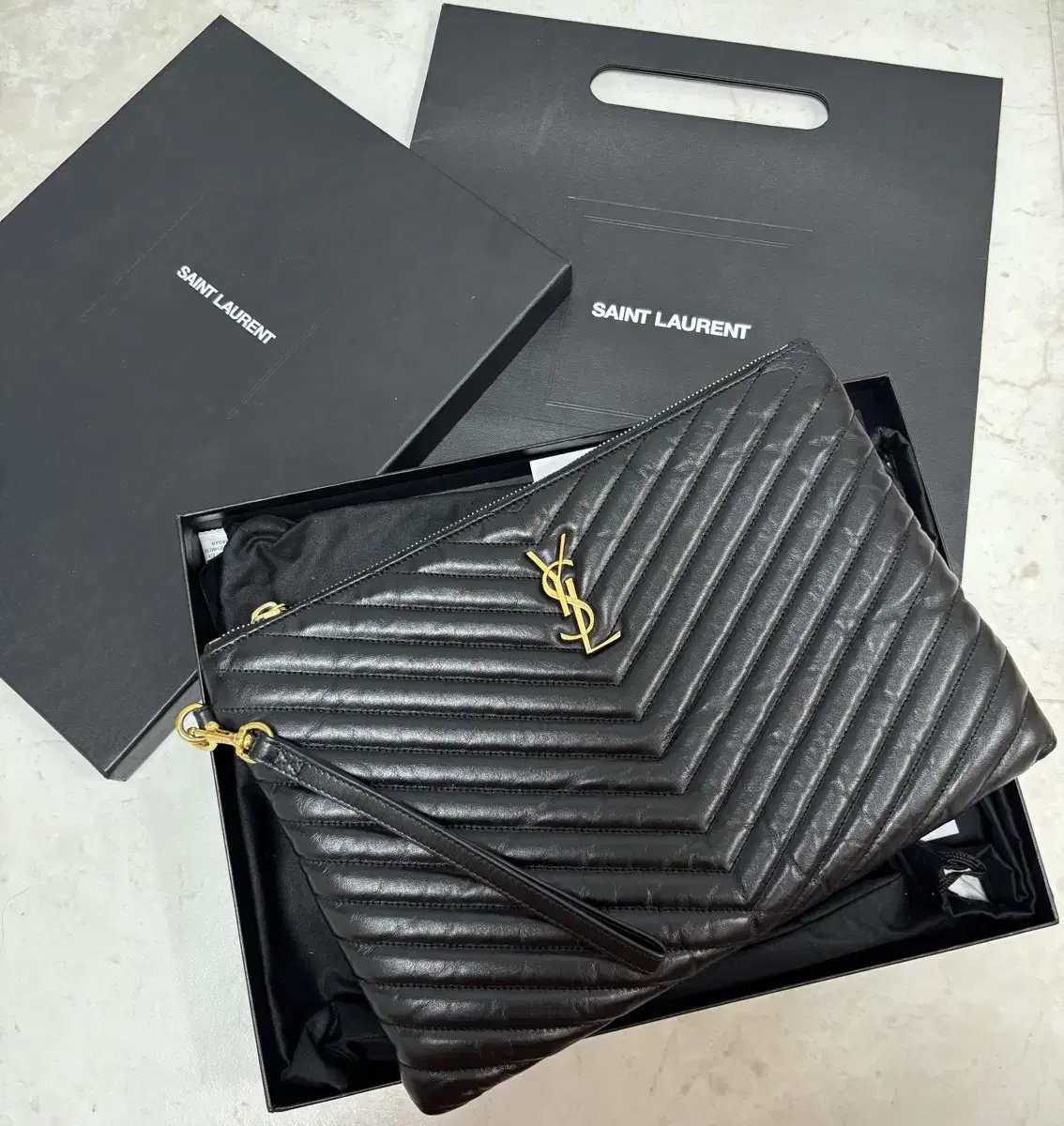 YSL Keumjang New Midium Clutch