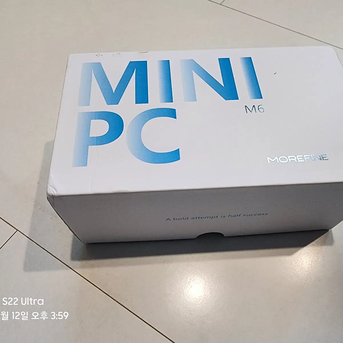 미니PC Morefine M6 12세대N200, DDR5 16G,256g