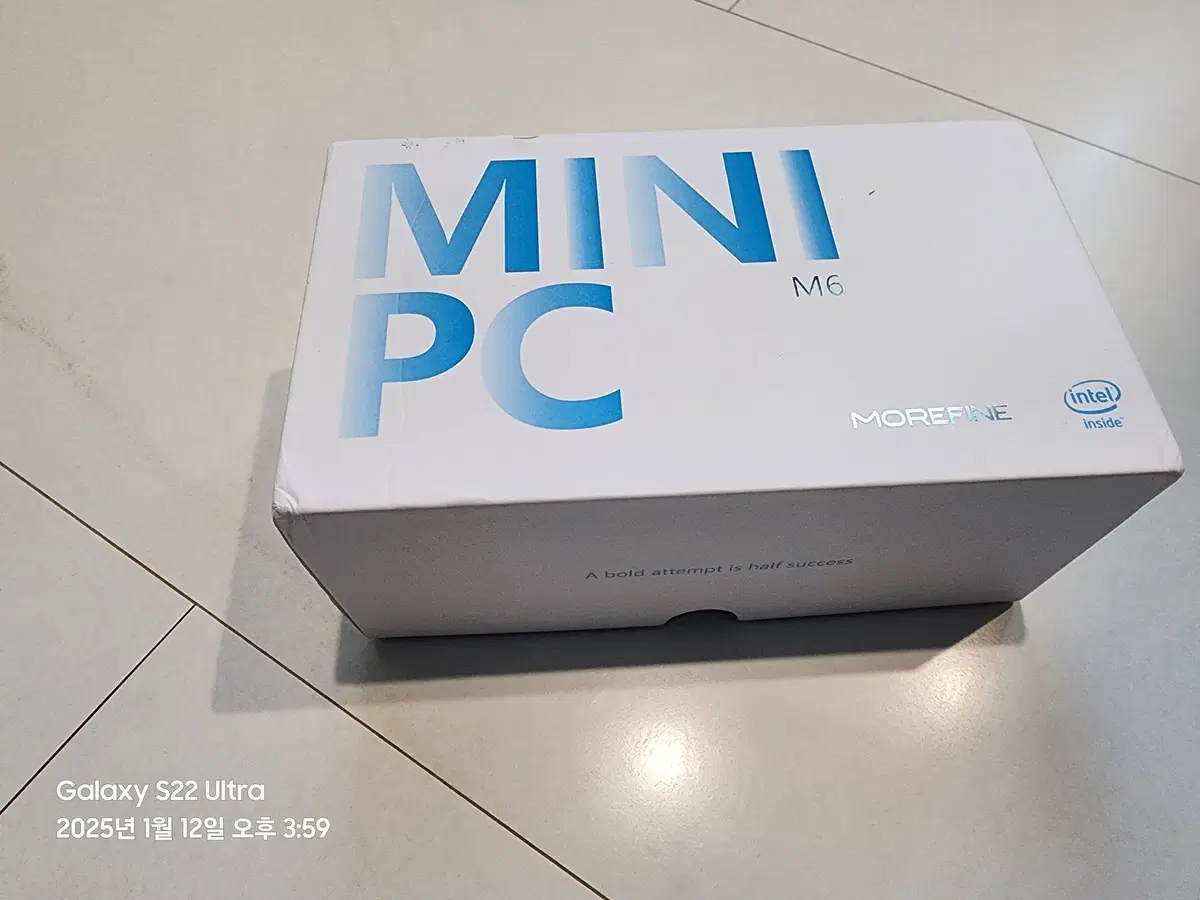 미니PC Morefine M6 12세대N200, DDR5 16G,256g