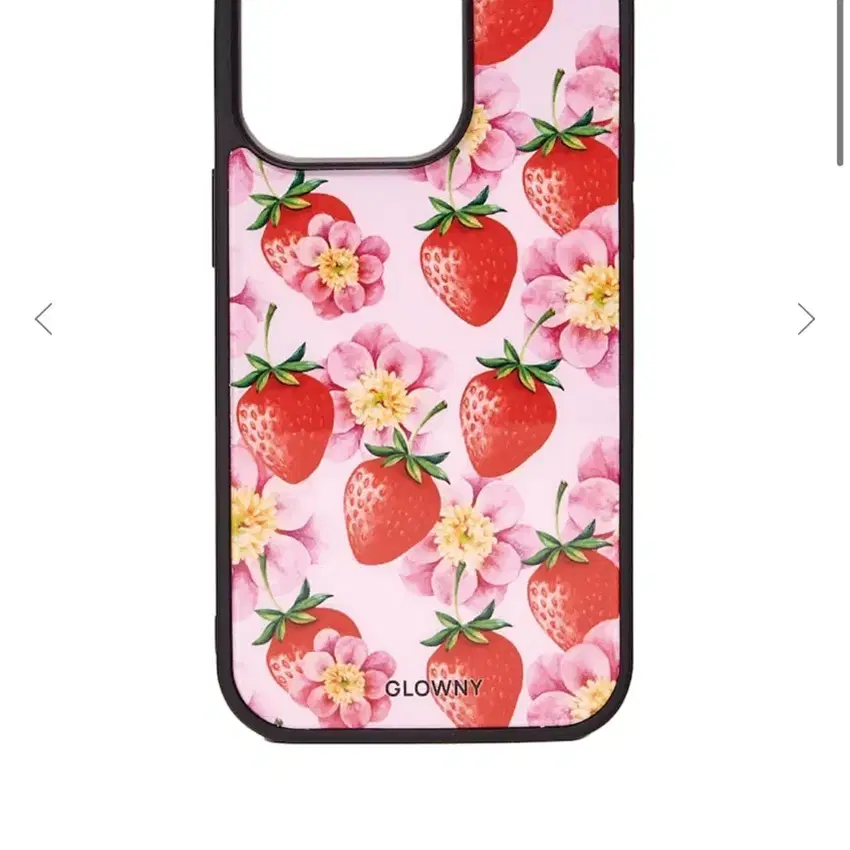 글로니 케이스 15pro STRAWBERRY MILK BUMPER CAS