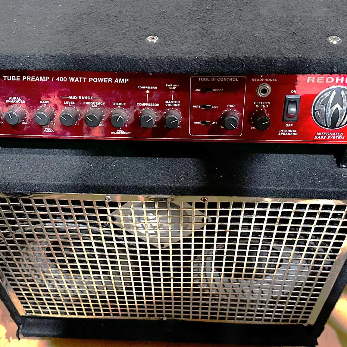 SWR SUPER REDHEAD 베이스 앰프 400W 400와트