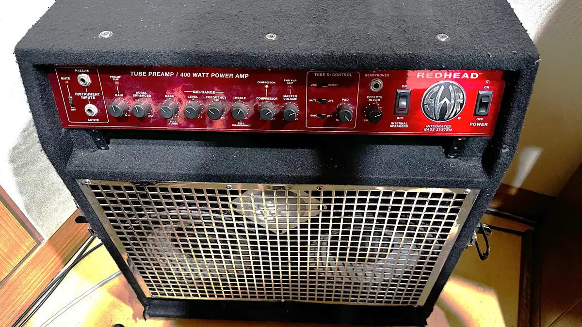 SWR SUPER REDHEAD 베이스 앰프 400W 400와트