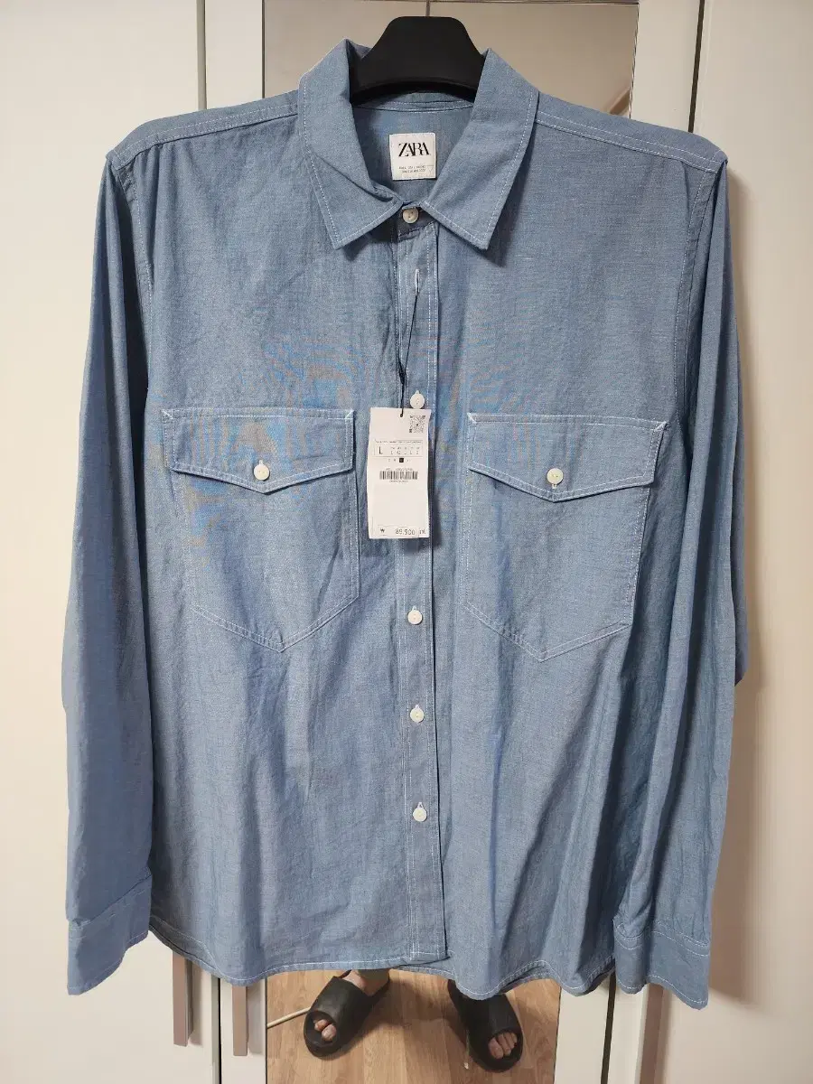 New product Zara pocket shirt L size 105