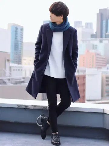 LIDNM 리돔 Super100's 멜튼체스터 코트