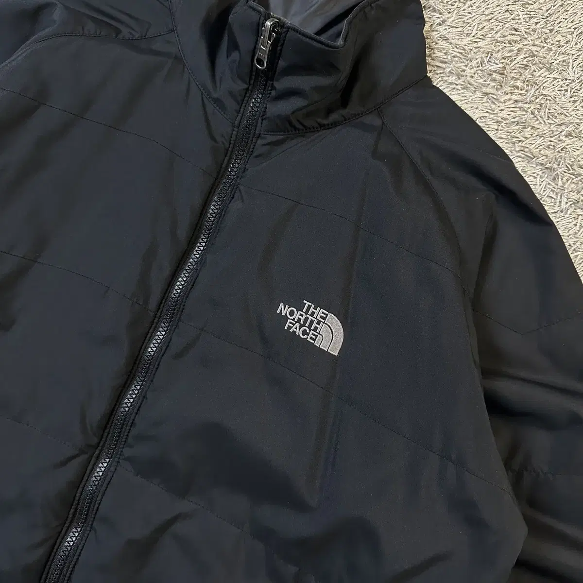 [M] 노스페이스 THE NORTH FACE 경량 패딩 블랙