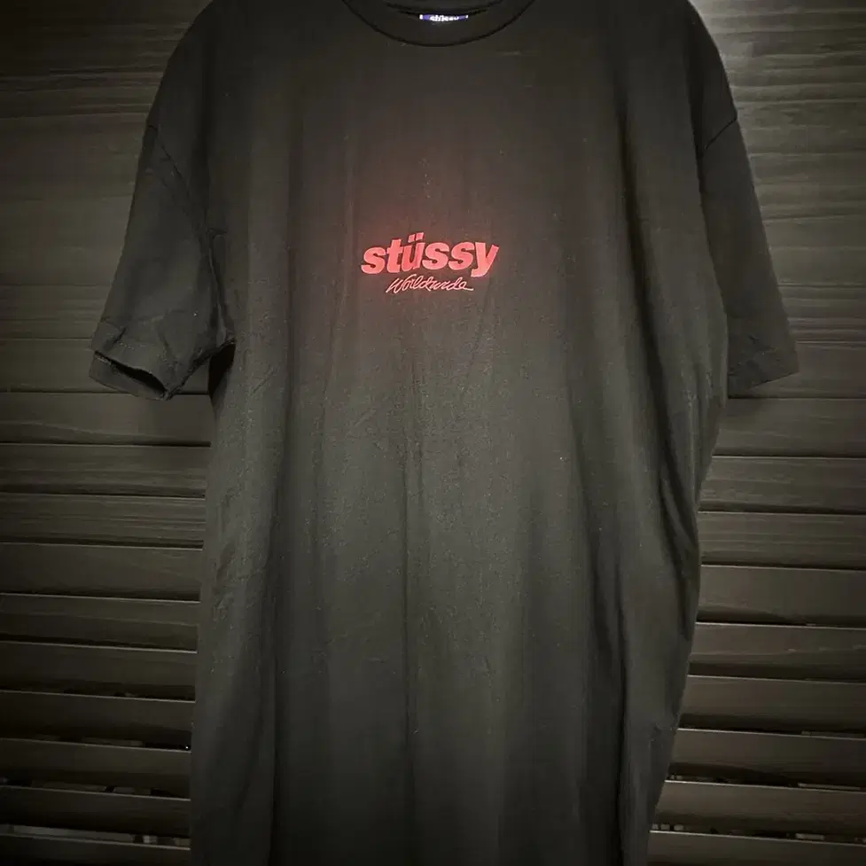 스투시 stussy 월즈투어 반팔