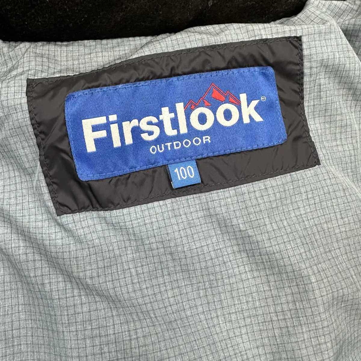 Firstlook outdoor 퍼스트룩 아웃도어 구스다운 후드패딩 L