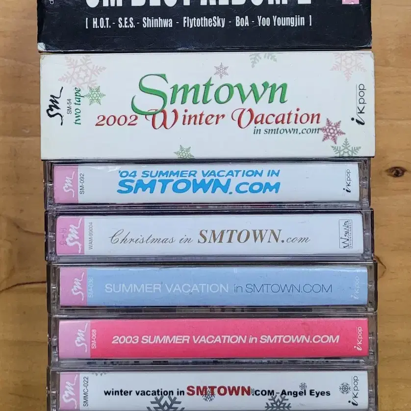 SMTOWN 카세트테이프 모음