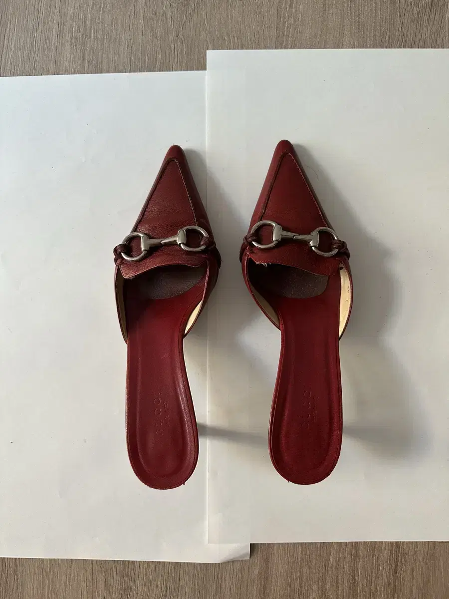 GUCCI Vintage MULE HEELS / 구찌 빈티지 뮬