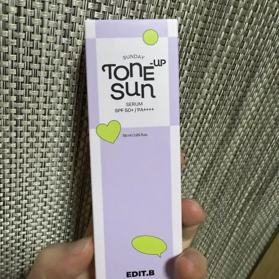 에딧비 선데이 톤업 선세럼 55ml [SPF50+ PA++++]