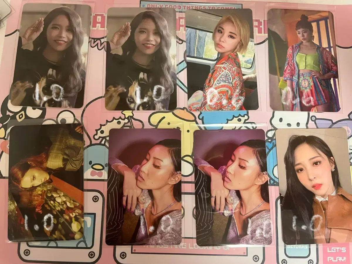 MAMAMOO photocard Gogobebe Hip Starry Night Nayeon solar moonbyul wheein HWASA