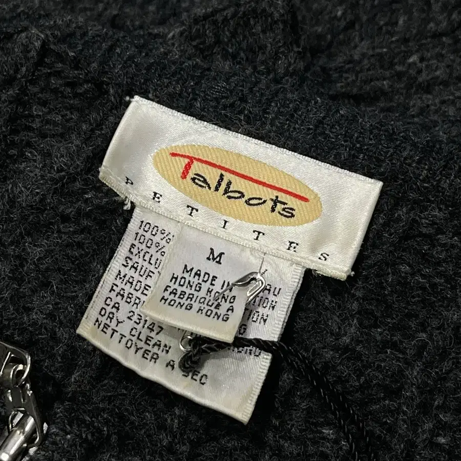 TALBOTS 빈티지 니트집업