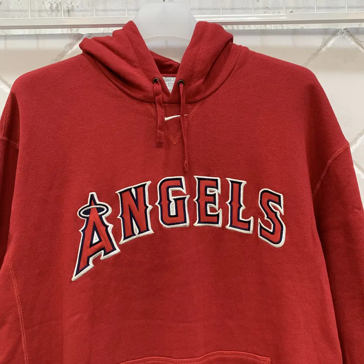 나이키 MLB LA ANGELS 팀 야구 후드티