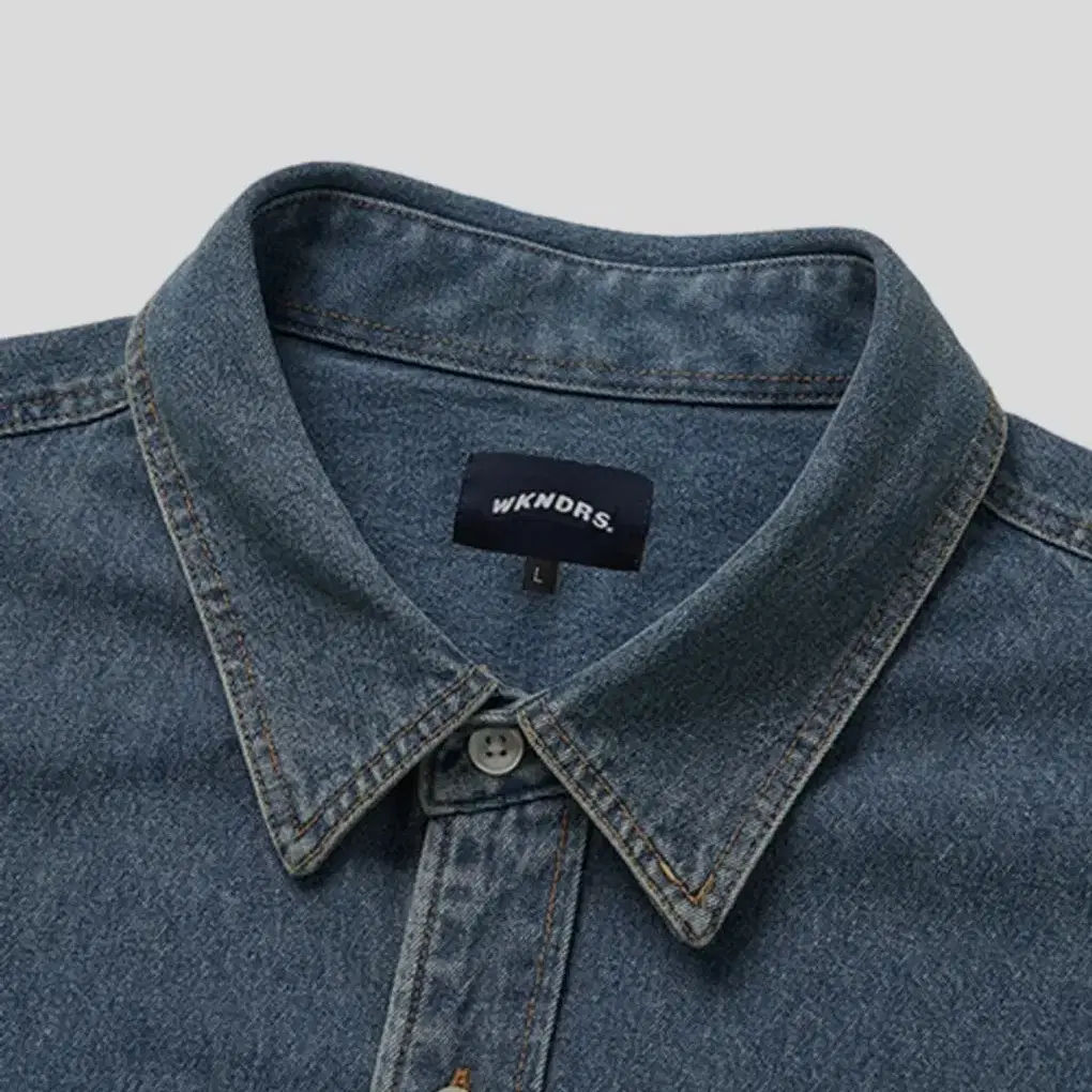 위캔더스 RACING DENIM SHIRT (DENIM) M