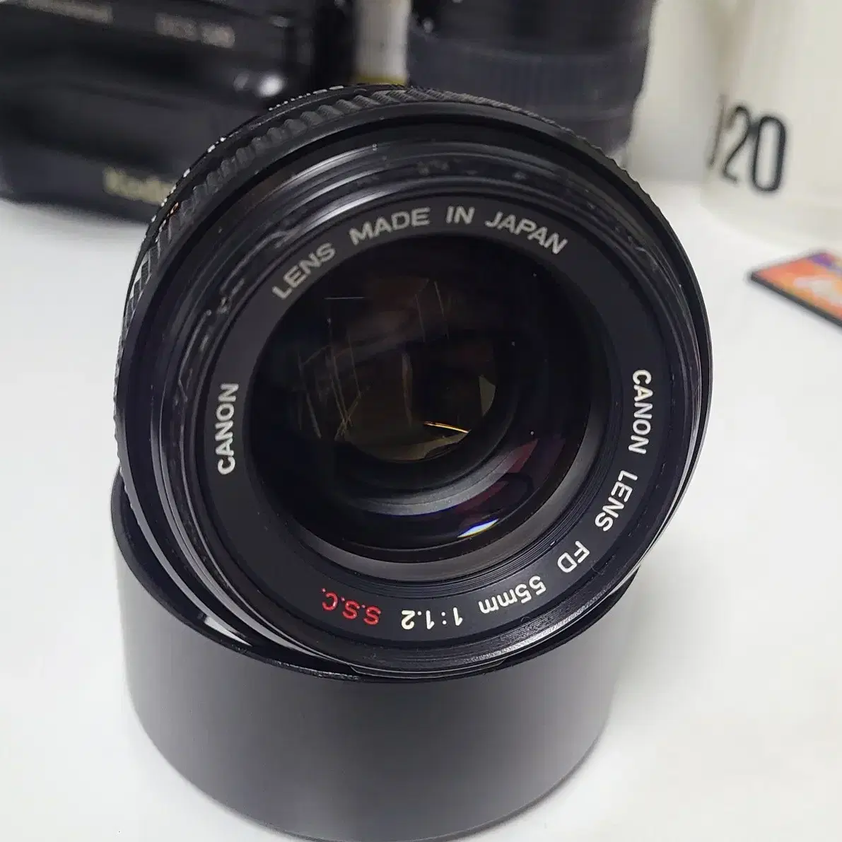 케논 LENS FD  55mm1:1.2 SSC