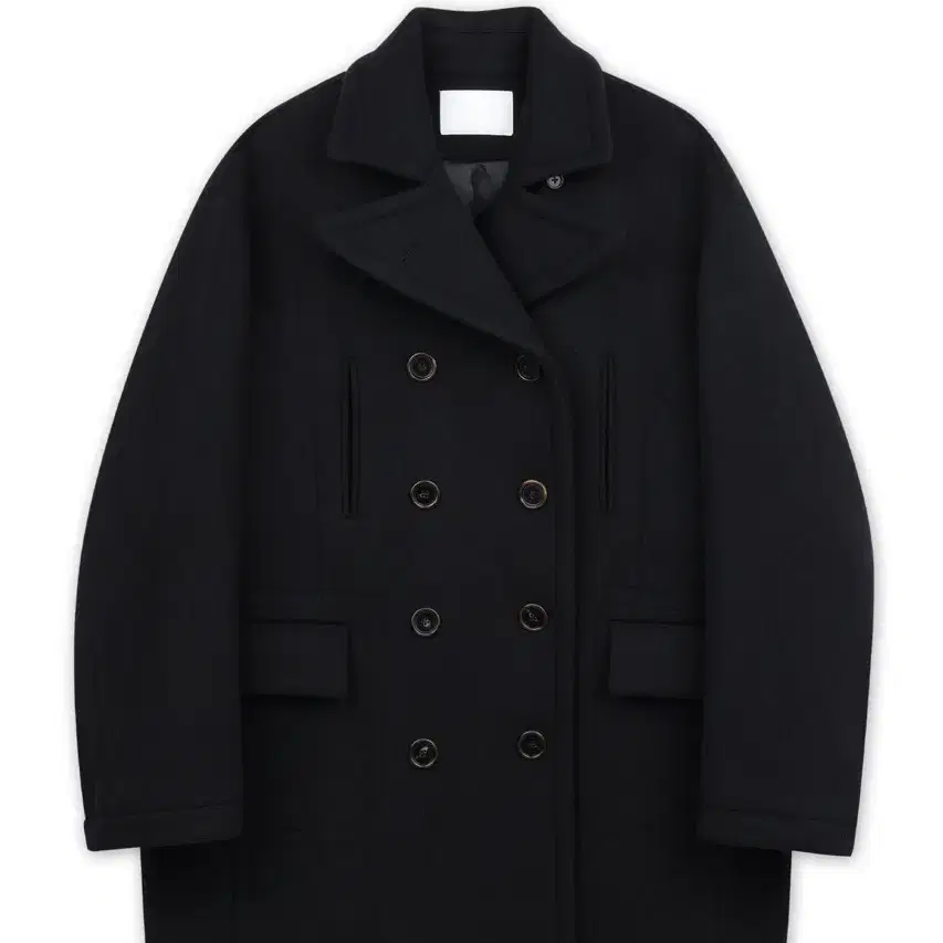 seo OVERSIZED HEAVY WOOL PEA COAT 1사이즈