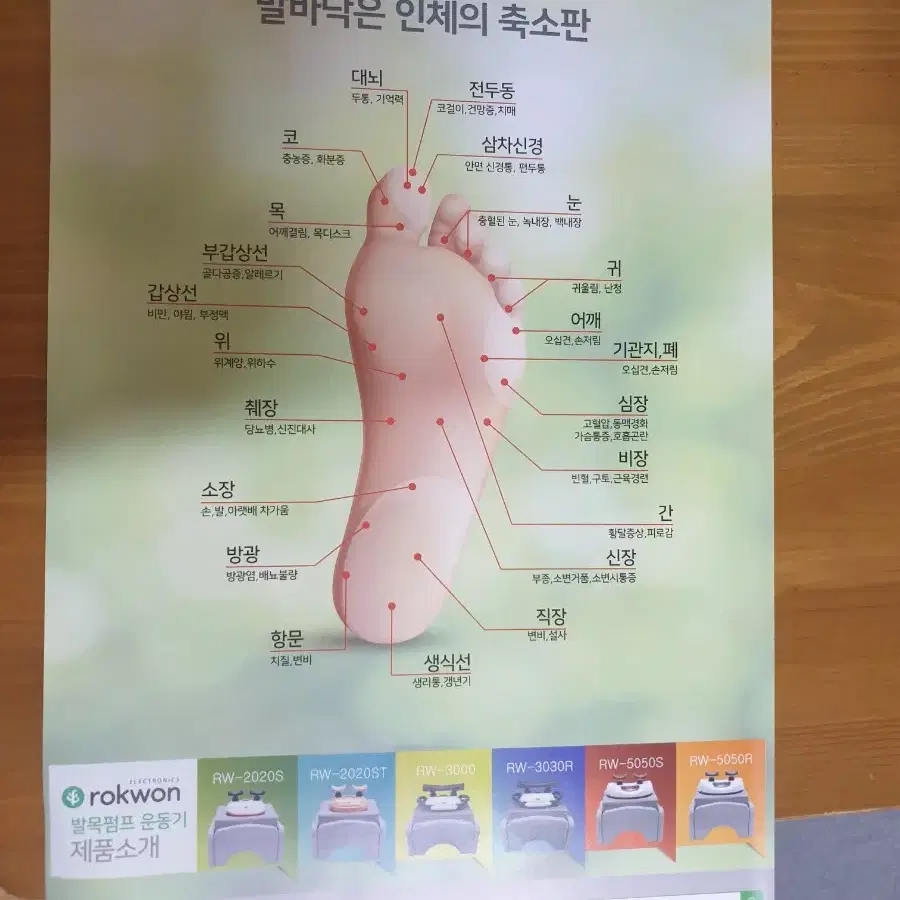 록원 발목 펌핑 운동기