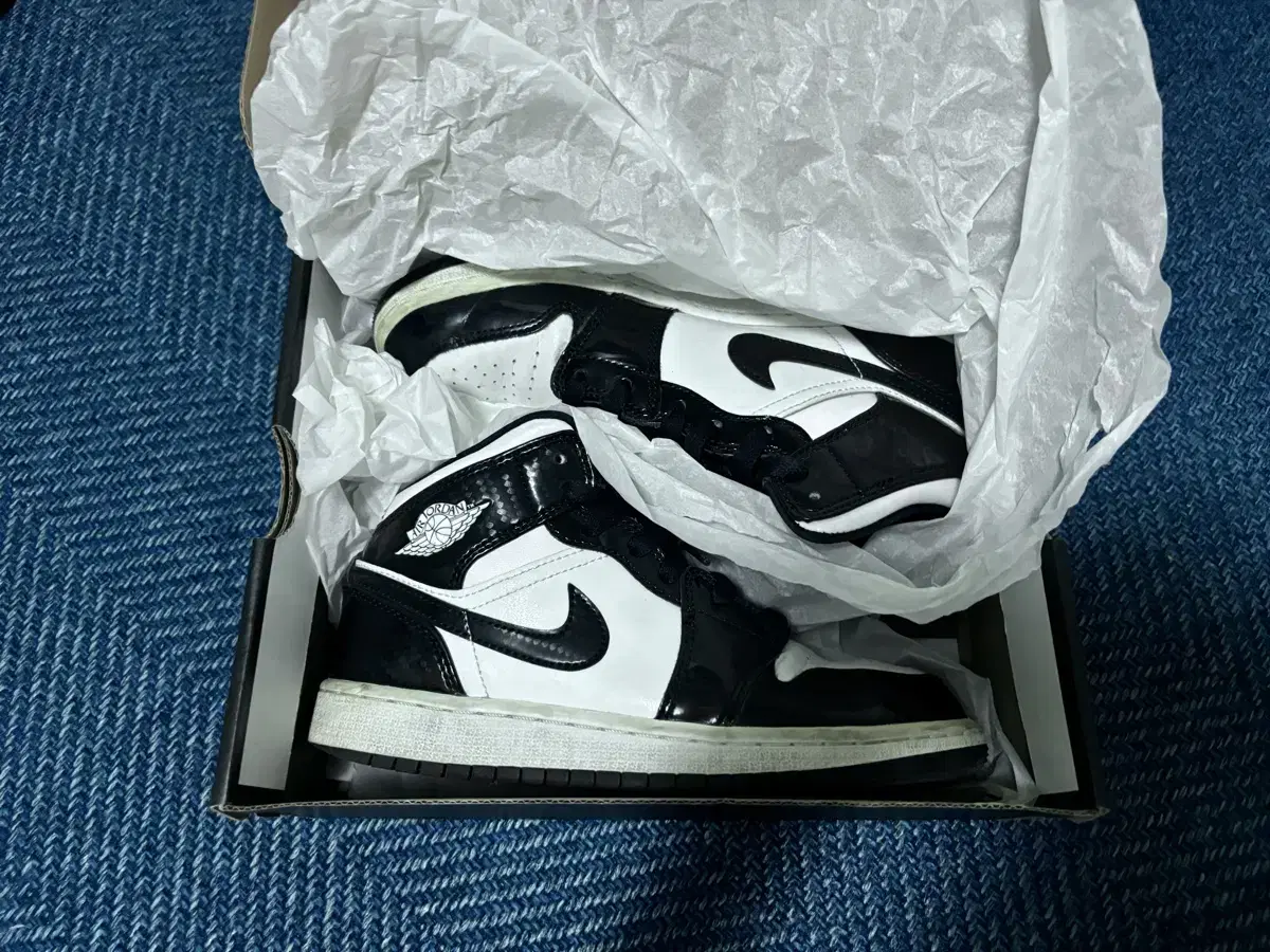 [230, 4Y] Jordan 1 Mid SE ASW Black (Orca)