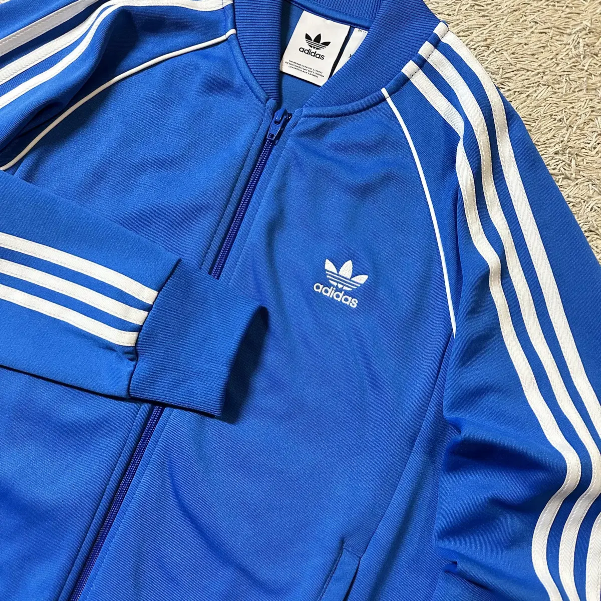 [XL] 대장급) 아디다스 ADIDAS 슈퍼스타 투웨이 트랙탑 져지 블루