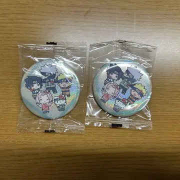 NARUTO 산리오 캔뱃지 제 7반