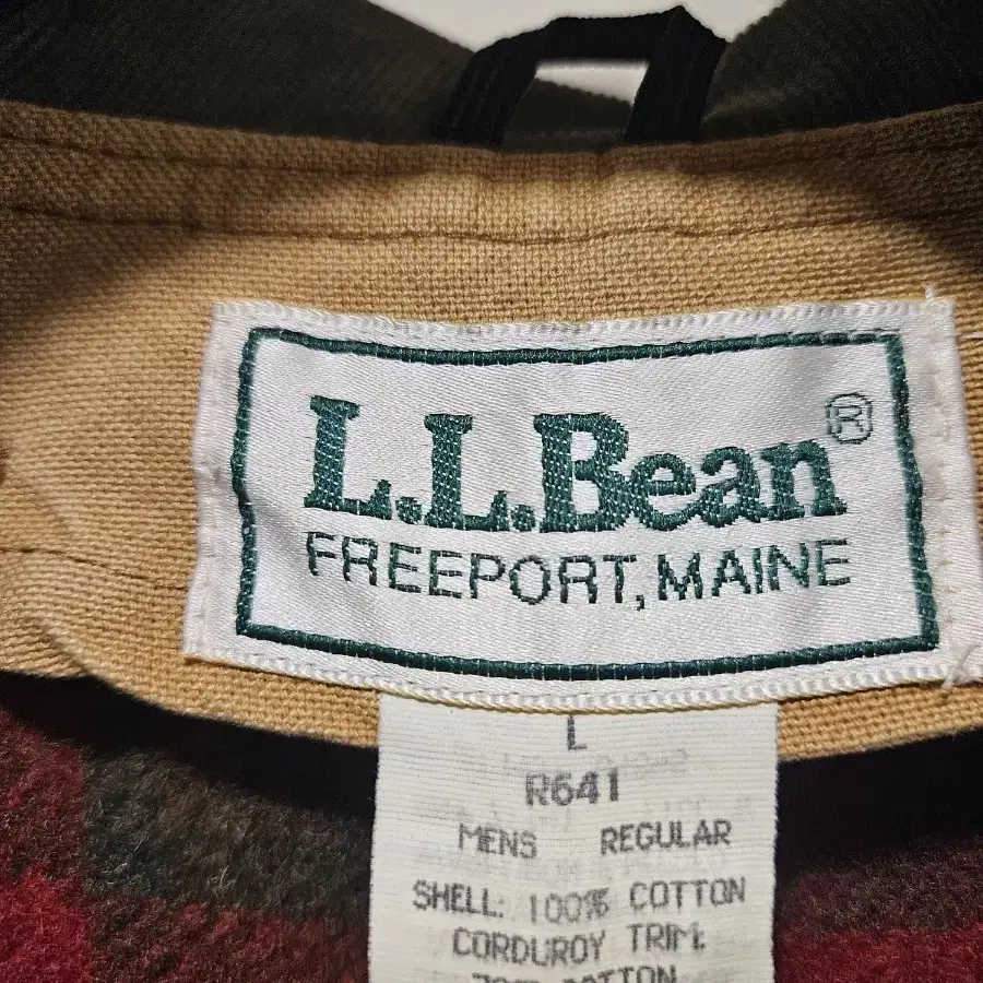 LLBEAN 라이너탈부착 헌팅자켓 L사이즈 팝니다