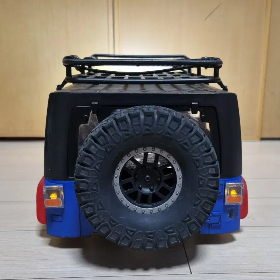 [RC카]1/10트라이얼용 풀led 루비콘 바디 trx4, scx 등