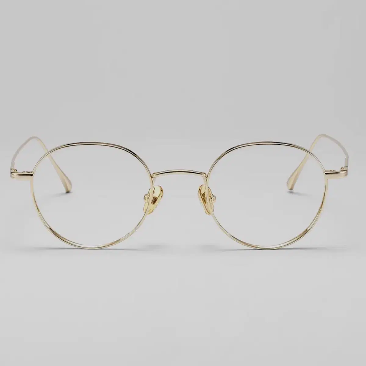 Fundamental Decent Gold Blue Light Titanium Glasses [New Products]