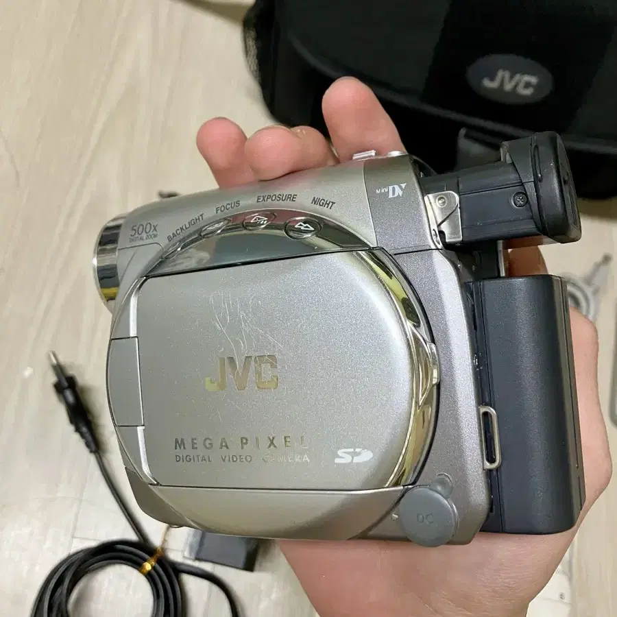 캠코더 비디오카메라 JVC GR-D230 6미리, 소니 6mm비디오테이프