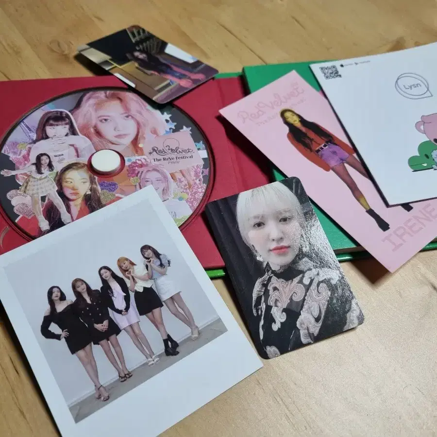 레드벨벳 비매 친필싸인 CD