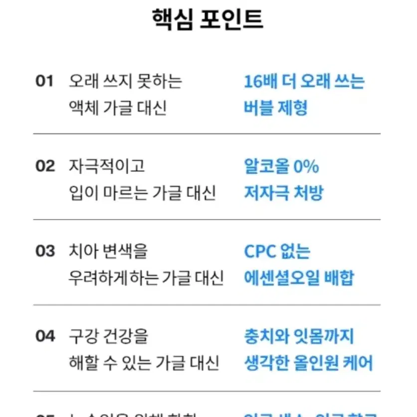 이스터 노워터 버블 치약 (6개 남음)