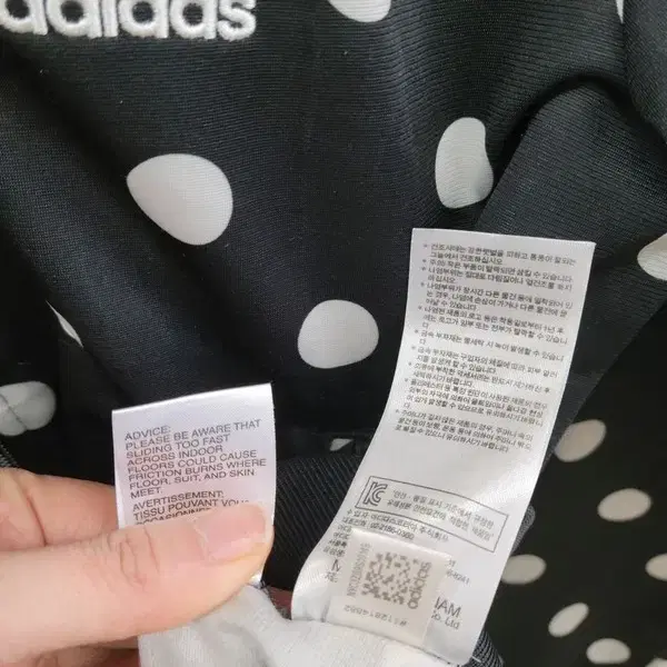 ADIDAS 아디다스 파이어버드 땡땡이 저지 블랙 085 A140