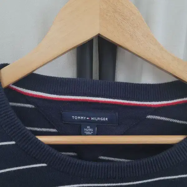 TOMMY HILFIGER 토미힐피거 네이비 니트 여 XL A143