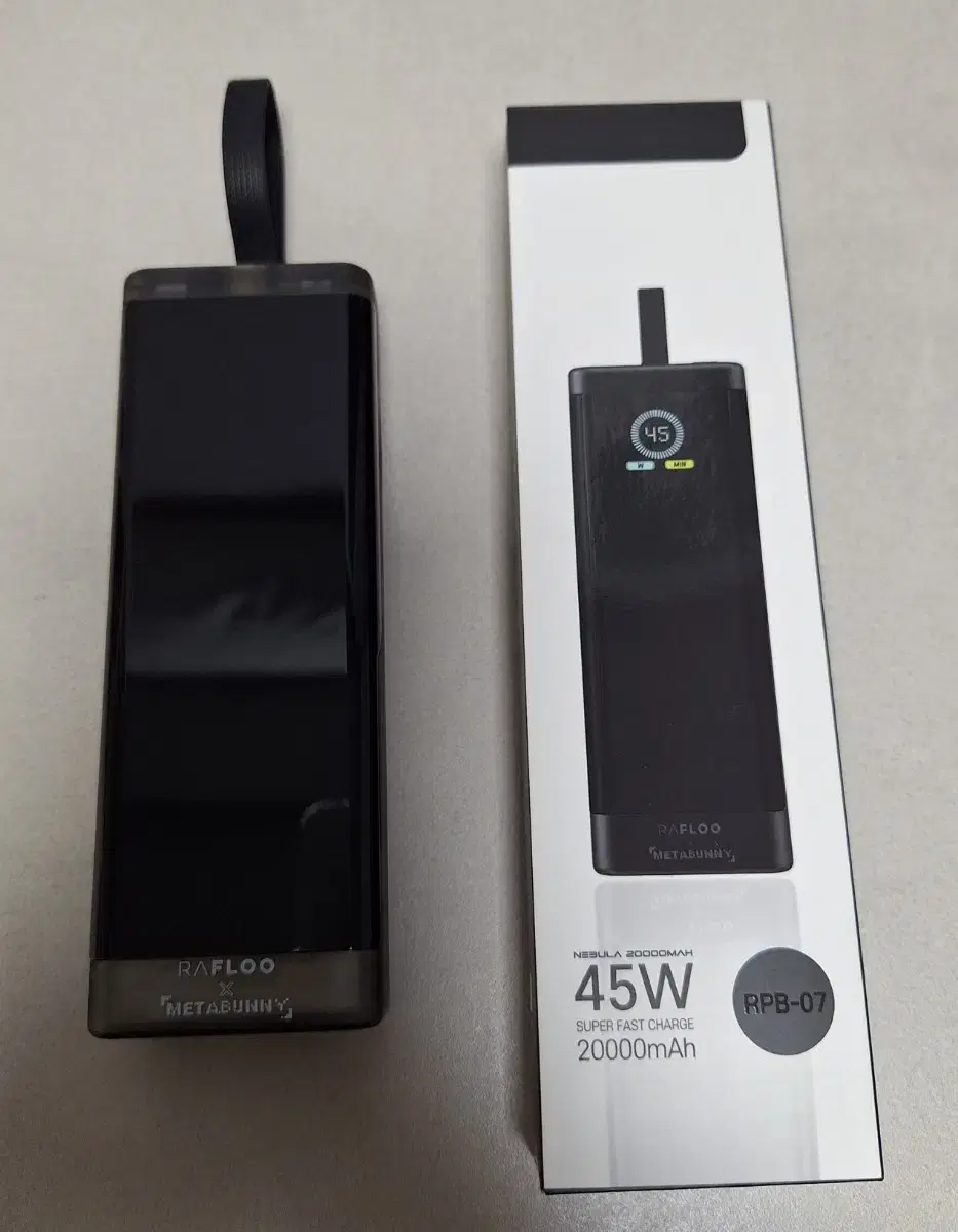 45w 20000mAh 보조배터리 라플루 RPB-07