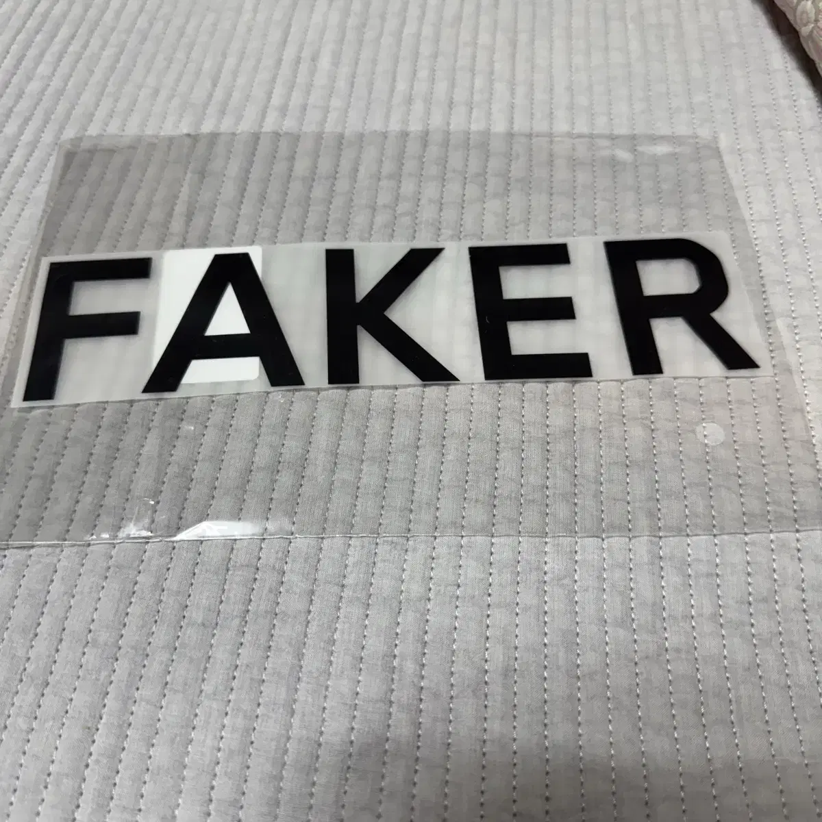 FAKER 마킹지 페이커 월즈 마킹지