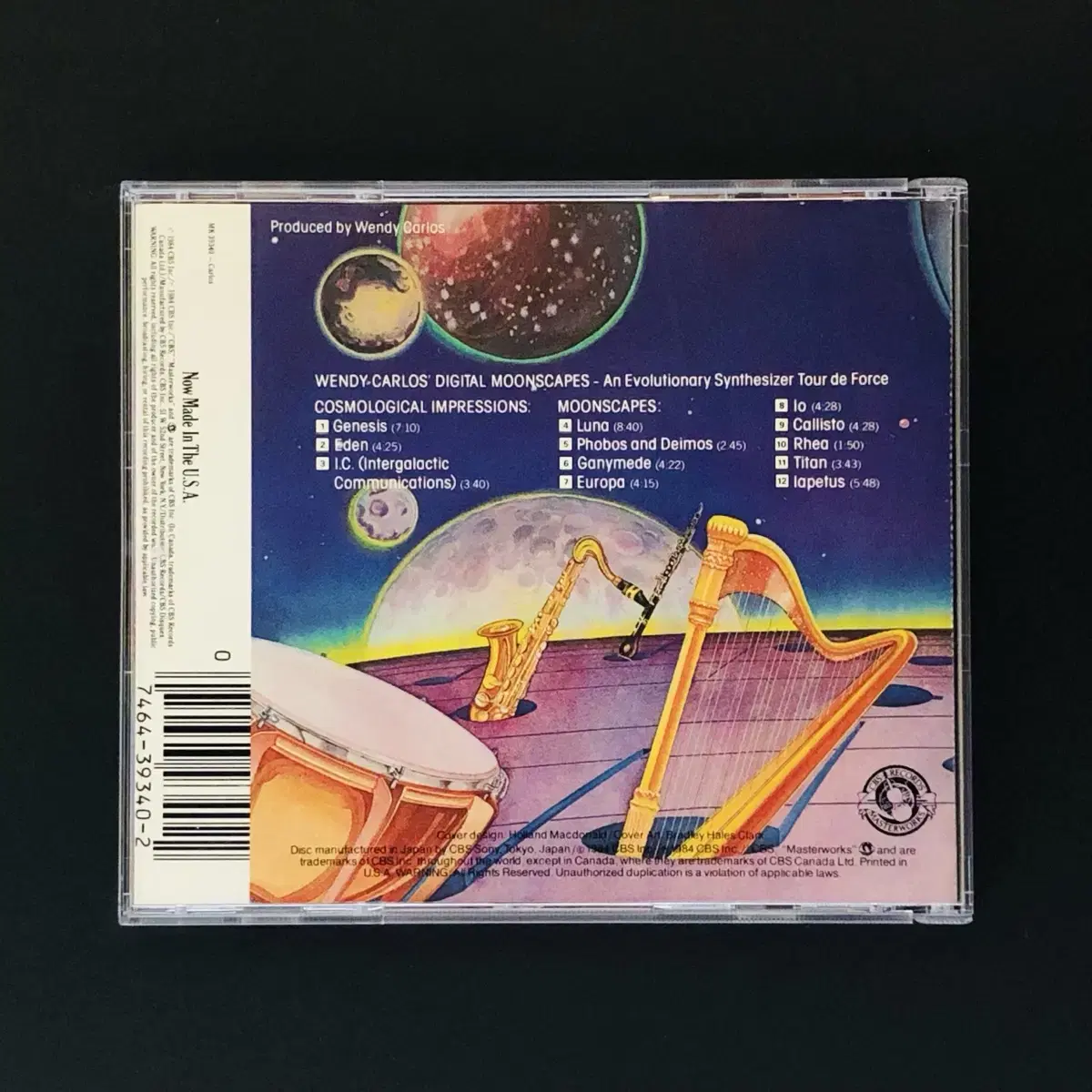 [CD중고] 웬디 카를로스 (Wendy Carlos) / Digital