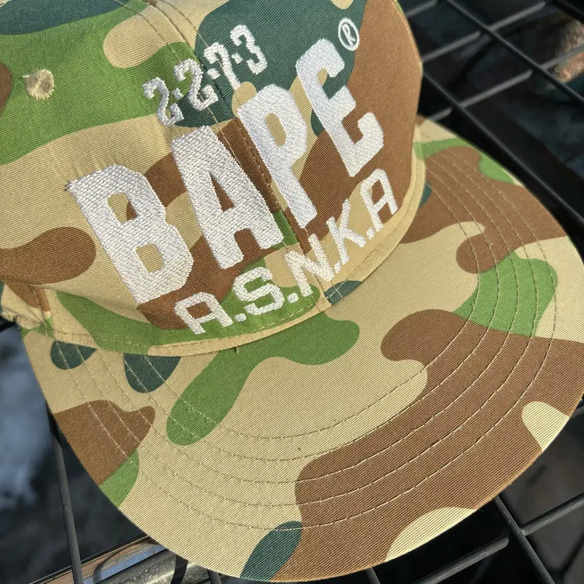 Bape 베이프 ASKNA 2273 카모 볼캡