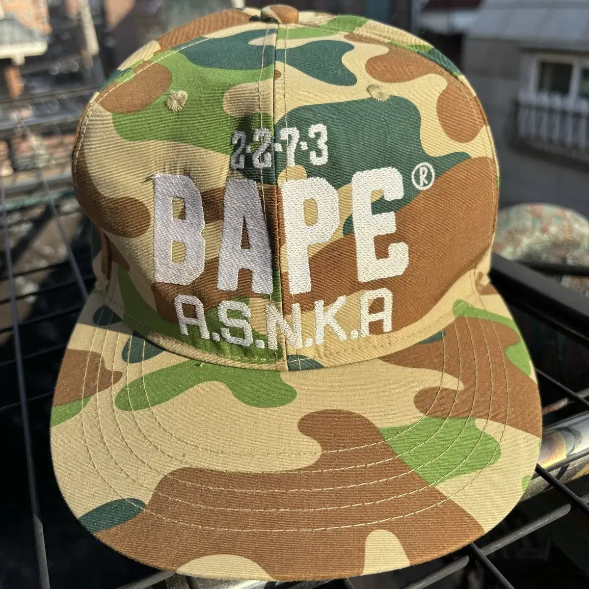 Bape 베이프 ASKNA 2273 카모 볼캡